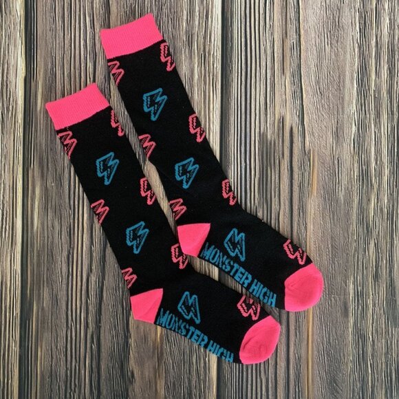 Other - 🆕 Monster High Knee Socks Size 4-10 NWOT